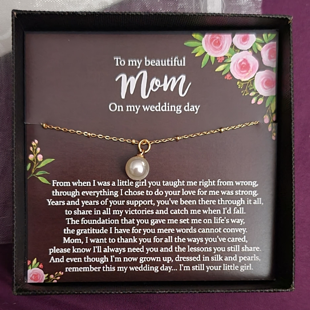 Mother of the Bride necklace